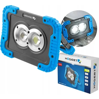 HOGERT DÍLENSKÁ LED SVÍTILNA USB NABÍJECÍ REFLEKTOR