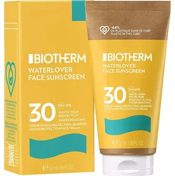 Přípravek na opalování Biotherm Waterlover Face Sunscreen SPF 30 - Pleťový krém na opalování 50 ml