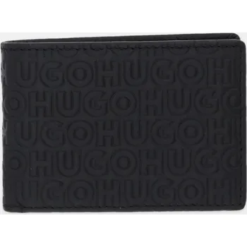 Peněženka Kožená peněženka HUGO Ethon HI_M_6cc pánská, černá barva, 50552783 99X, vel. ONE SIZE