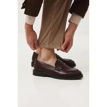 Dámské mokasíny Kožené mokasíny Medicine RW25-OBM311 hnědá 88X, EUR 45