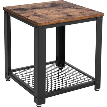 Konferenční stolek Odkládací stolek ELDUR hnědá/černá