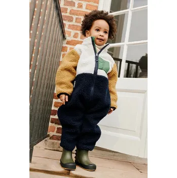 Kojenecký overall Dětský overal Liewood Nolano Pile Jumpsuit LW20263.9BYA námořnická modř 59X, vel. 86