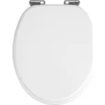 WENKO 22885100-WC sedátko URBIO 36x42,5 cm bílá/stříbrná