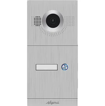 Domovní zvonek Panel pro IP videotelefon MIP-300 stříbrný 1B Myers