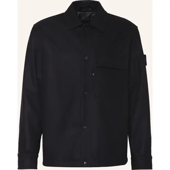 Pánská košile Stone Island Pánská Flanelová Svrchní Košile Ghost, černá, 40