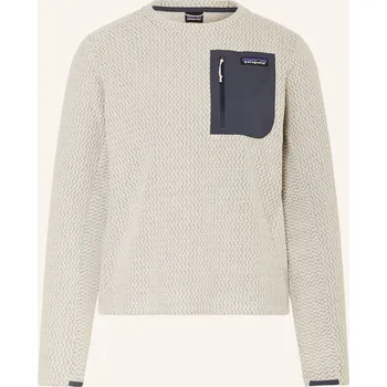 Dámský svetr Patagonia Dámský Fleecový Svetr r1® Air, bílá / šedá, 40