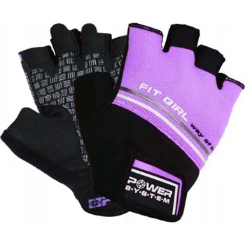 Fitness rukavice POWER-SYSTEM rukavice pro ženy Fit Girl Evo M