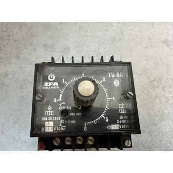 Relé Staré časové relé ZPA TU60 AKC BKC 110V/110V 220V/220V 220AC/24DC TU 60.2 Varianta: TU 60 A 110V/110V na panel