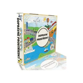 Výuková hračka Didaktická dokládačka DOPRAVNÍ PROSTŘEDKY 174-17