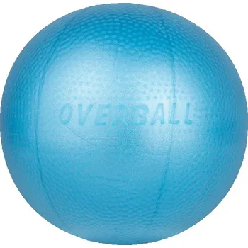 Gymnastický míč OVERBALL - 23 cm, dlouhý špunt - modrá YAM05506B