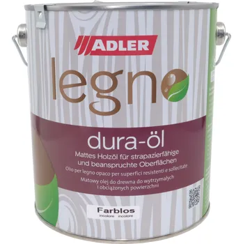 Olej na dřevo ADLER Legno-Dura-Öl bezbarvý (olej na podlahy a nábytek) 2,5 L
