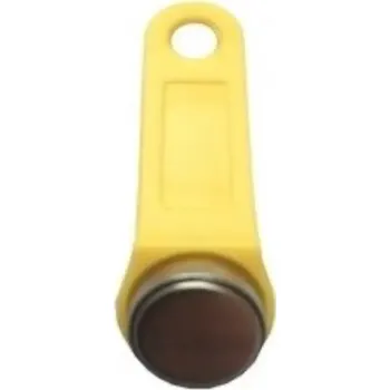 Přístupový čip Dallas TM1990 žlutý iButton nepřepisovatelný, pro čtení