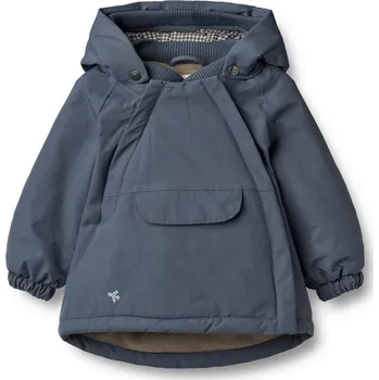 Dětská bunda se vzhledem ANORAKU do chladných zimních dnů SASCHA WHEAT Greyblue Velikost: 86