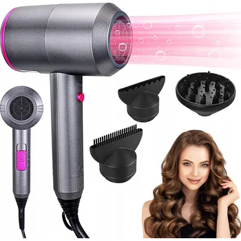 Fén PROFESIONÁLNÍ FÉN NA VLASY SILNÝ S IONIZACÍ, DIFUZÉREM A KONCENTRÁTOREM