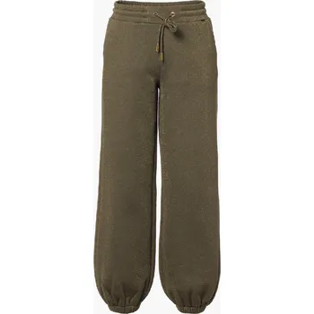 Goldbergh tepláky Glimpse dark olive lurex melange XS