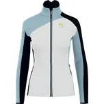 Dámská mikina KARPOS W Federa Full-Zip Fleece, Bright W./Sterling B/Vulcan velikost: XL