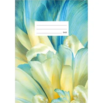 Sešit Školní sešit Lux A5 540, čistý, 40 listů, květ