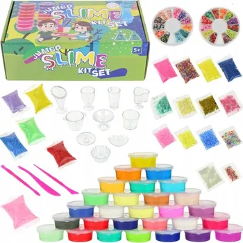 Obraz Slime Jumbo sada na výrobu slizu svítící velká XXL 28 slizů
