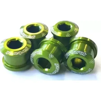 Převodník na kolo Garbaruk sada šroubů do převodníku Zelená