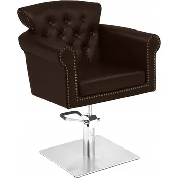 Kadeřnické křeslo Gabbiano kadeřnické křeslo Berlin hnědé
