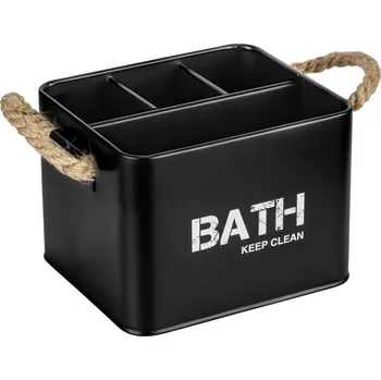 Úložný box WENKO 24328100 - Úložný box GARA 19x13 cm černá