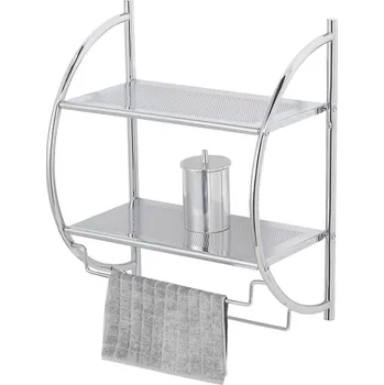 Koupelnový nábytek WENKO 15173100 - Polička EXCLUSIVE 45,5x54,5 cm lesk. chrom