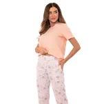 Dámské krátké pyžamo Italian Fashion Satui M Oranžová