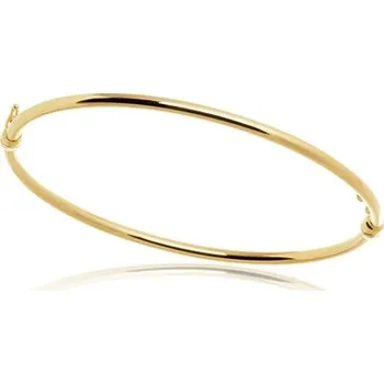 Náramek Dámský pevný náramek ze žlutého zlata ZLNA1558F + Dárek zdarma