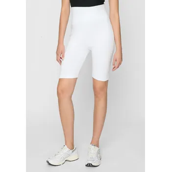 Dámské cyklistické šortky s vysokým pasem 2-balení černo/bílé Urban Classics černá | bílá 1759117