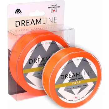 Mikado Vlasec Dreamline Carp 1200m Fluo oranžová 0,38mm