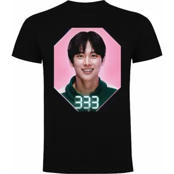 Pánské tričko Bavlněné tričko Squid Game Lee Myung-gi / MG Coin / Hráč 333 Velikost: 5XL