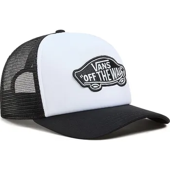 Kšiltovka Kšiltovka Vans Classic Patch Curved Bill Trucker - Black/White