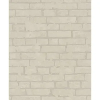 Tapeta Vliesová tapeta na zeď, béžová, cihly, cihlová zeď, 34611, Terra, Marburg