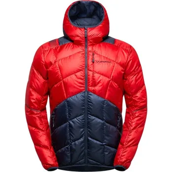Pánská větrovka Bunda LA SPORTIVA Pinnacle Down Barva: Mountain Red-Night Sky, Velikost: L