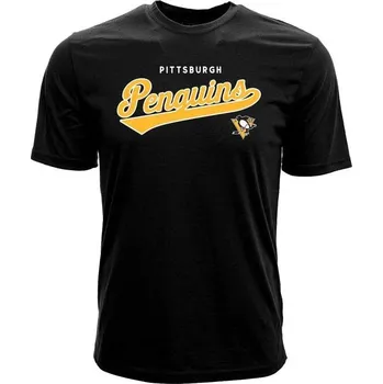 Pánské tričko Levelwear Pánské tričko Pittsburgh Penguins NHL Tail Sweep Tee Velikost: S