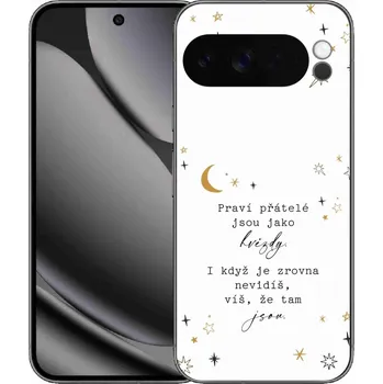 Pouzdro na mobilní telefon Gelový kryt mmCase na Google Pixel 10 Pro XL - citát 6 bílé pozadí