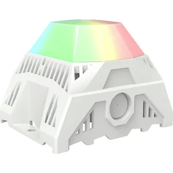 Poplachová siréna Pfannenberg kombinované signalizační zařízení PA L 1-R 10-60 DC RGB 7035 48 V/DC 105 dB