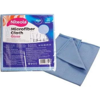 Utěrka NITEOLA Glass Hadra na sklo a zrcadla z mikrovlákna - 35x35 cm