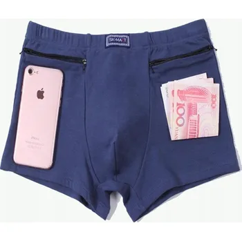 Pánské spodní prádlo ITIMPORT Spodní Prádlo Boxerky modré velikost 3XL/4XL