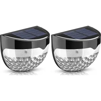 Nástěnné svítidlo Nástěnné venkovní solární svítidlo kulaté MP4813 (2 ks) Myers Power