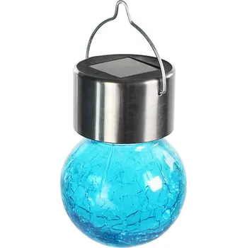 Nástěnné svítidlo Myers Power Závěsná venkovní solární lampa stříbrná