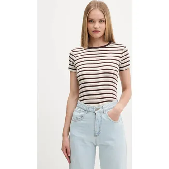 Pánské tričko Tričko Guess Jeans W5BP52.KA0H1 béžová 08A, vel. XL