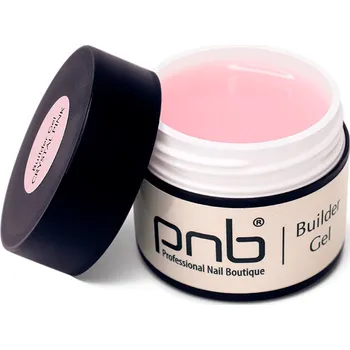 Lak na nehty PNB Stavební Gel na nehty Builder Gel Crystal Pink