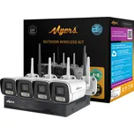 5Mp WiFi sada 8kanálů 4xBullet Myers