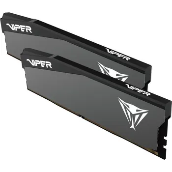 Operační paměť Patriot Viper Elite 5 Ultra 48GB DDR5 8000MT/s Operační paměť, DDR5, 48GB (2× 24GB kit), 8000MT/s, CL38, 1,4V, s chladičem, černá VEU548G8038K