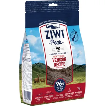 Krmivo pro kočku 4x400g Ziwi Peak Air Dried Venison