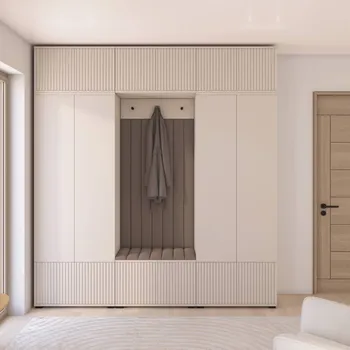 Předsíňová stěna Relax-postele.cz Rayo 3 lamino/bílá