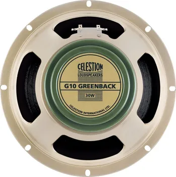 Aparatura pro kytaru Celestion G10 Greenback Kytarový / Baskytarový reproduktor 8 Ohm