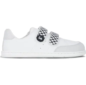 Dámské tenisky Dětské barefoot tenisky Be Lenka Energise Kids - White & Checkerboard Velikost: 26