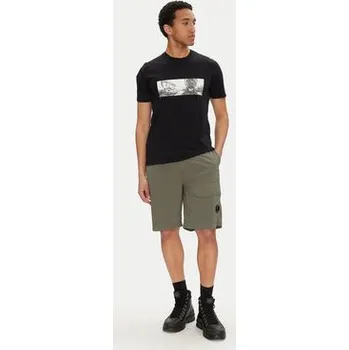 Pánské tričko C.P. Company T-Shirt 18CMTS319A005431G Černá Regular Fit M